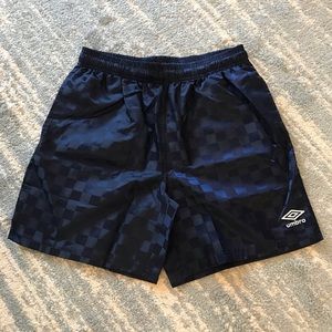 Umbro retro checkered shorts